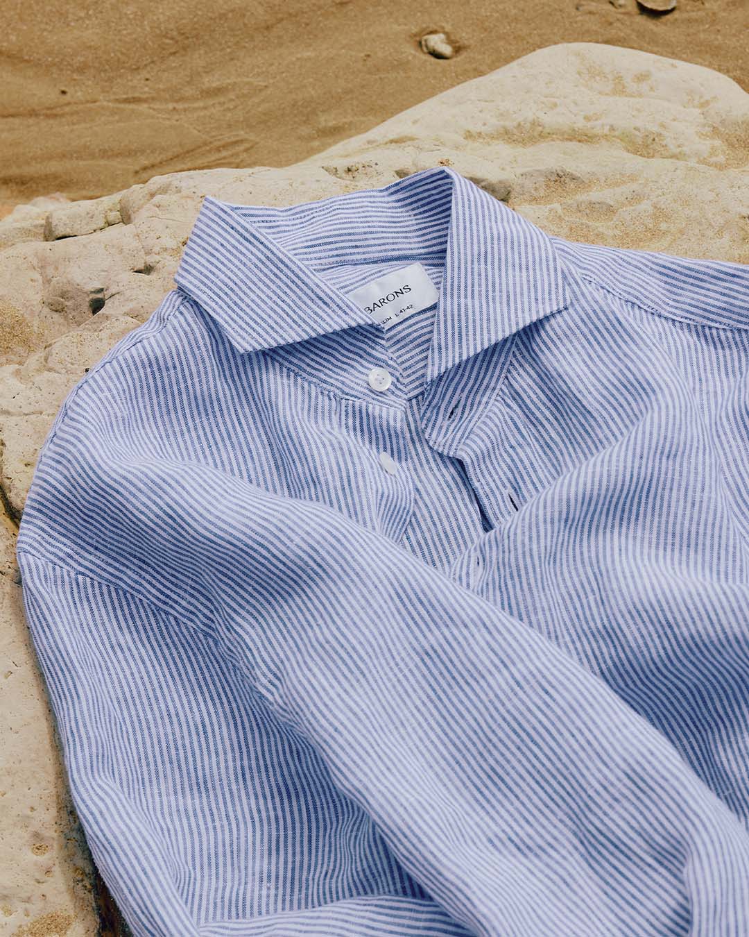 The Sicilian 2.0 | Narrow Mid Blue Stripe